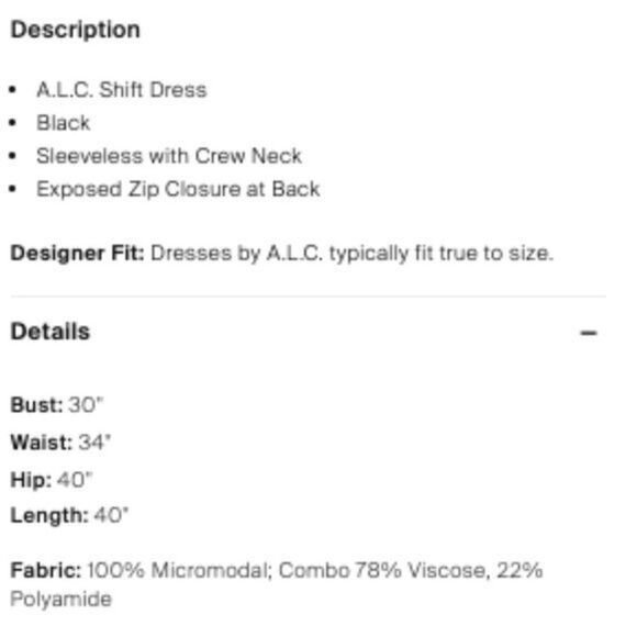 ALC Black Mini Dress Asymmetrical Lace Top Micromodal Womens Size S Small - Picture 4 of 12